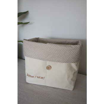 Torba projektowa KnitAStory jasna